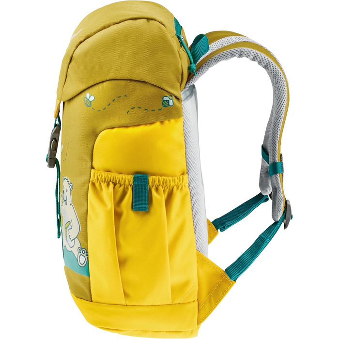Дитячий рюкзак Deuter Schmusebär 8 л, жовтий, для школи та прогулянок