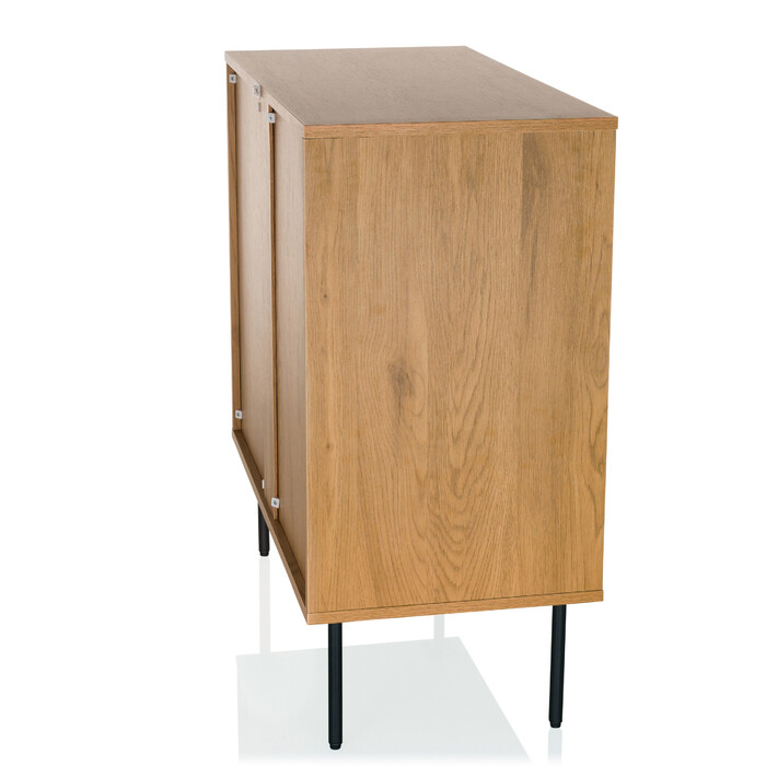 Комод LINNO K 80x40x85 см 4 шухляди дуб hjh LIVING