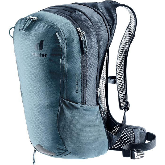 Велосипедний рюкзак Deuter Race Air 14+3 л, Atlantic-Ink, легкий, вентиляція спини