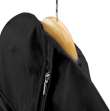 Дихаючі чохли для одягу Hangerworld, 152 см, чорні, комплект 3 шт.