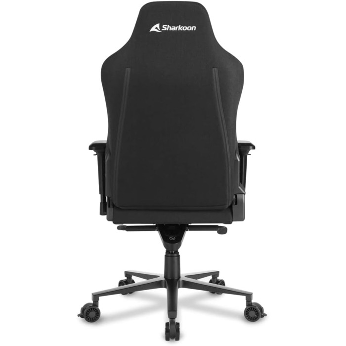Ігрове крісло Sharkoon Skiller SGS40, чорне, дихаюча тканина, широке сидіння