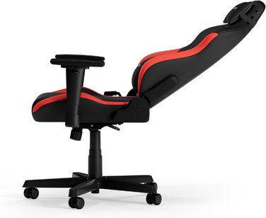 Ігрове крісло DXRacer DRIFTING L чорне та червоне, екошкіра, оригінал