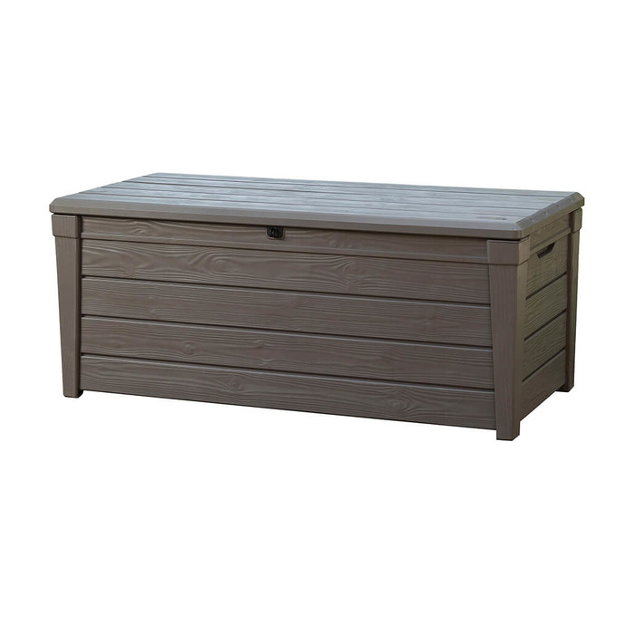 Садова скриня Keter BRIGHTWOOD STORAGE BOX 455 л, коричнева