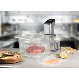 CASO SV400 Sous Vide Stick - Тест-переможець, для контейнерів до 20л, IPX7, компактний дизайн