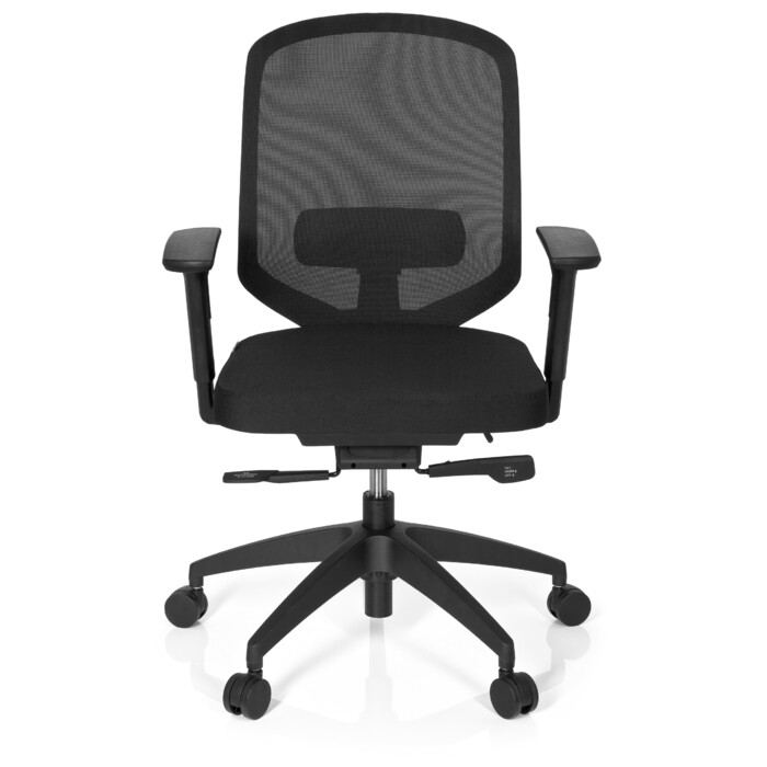 Крісло офісне DELIGHT PRO сітка чорне hjh OFFICE