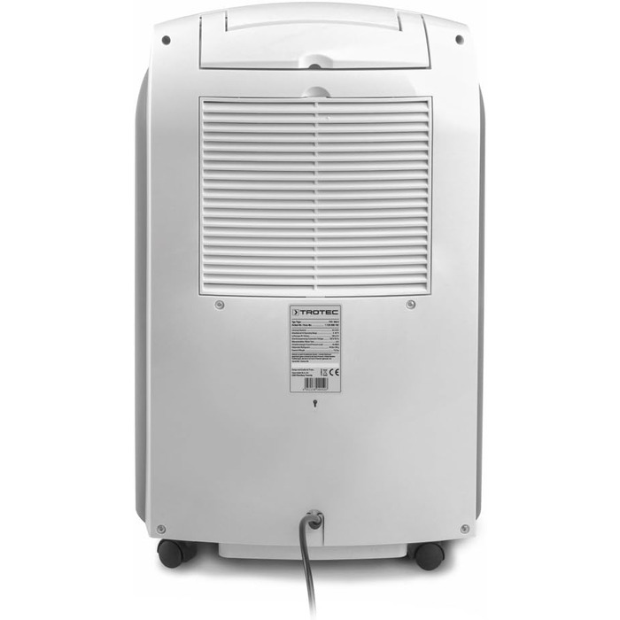Осушувач повітря електричний TROTEC TTK 100 E, 30 л/добу, для приміщень до 90 м², автовідключення