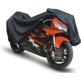 Мотопокривало Rolektro L 230x100x125 см, PVC, водонепроникне, для мотоцикла, скутера, чорне, для вулиці