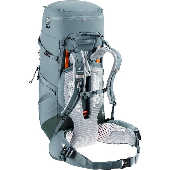Жіночий трекінговий рюкзак Deuter Aircontact Core 45+10 SL, 45+10 л, shale-ivy, модель 2024