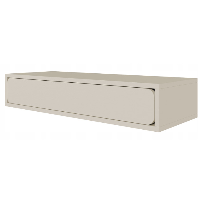 Туалетний столик Selsey у бежевих матових відтінках, 90 x 17 x 35 см