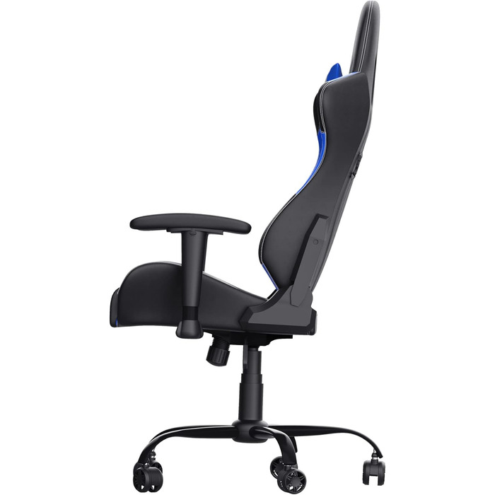 Ігрове крісло Trust Gaming GXT 708B Resto, 360° обертання, офісне, знімні подушки, регульована висота, для комп'ютера, синє