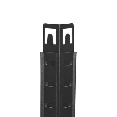 Стелаж Songmics, 75 x 150 x 30 см, чорний