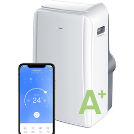 Мобільний кондиціонер Comfee MPPHA-05CRN7, 1,4 кВт, 5000 BTU, охолодження, вентиляція, осушення, для приміщень до 18 м², з гнучким повітроводом