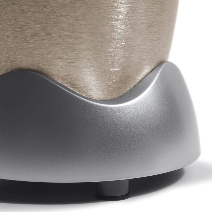 Електричний блендер Nutribullet Pro 900, 900 Вт, 900 мл, 710 мл, шампань, з подрібнювачем, для смузі, багатофункціональний, комплект з 7 аксесуарами (NB910CP)