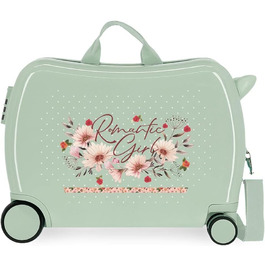Дитяча валіза Movom Romantic Girl, 50x39x20 см, ABS, кодовий замок, 34 л, 1.8 кг, 4 колеса, ручна поклажа, мультиколор