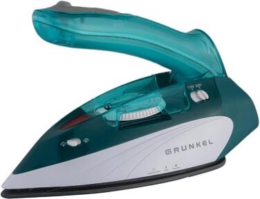 Дорожня праска Grunkel 900Вт, сталь і пластик, кольорова