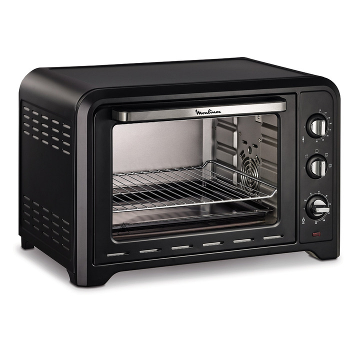 Духовка електрична Moulinex Optimo OX484810 39 л конвекційна, 6 режимів, термостат до 240°C, таймер 120 хв, деко та решітка