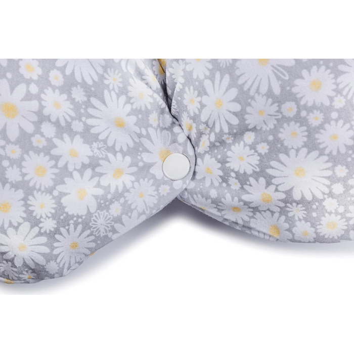 Подушка для годування та вагітних Ceba Baby Kamille XXL, 190 см, 100% бавовна, ортопедична, сертифікат OEKO-TEX