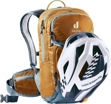 Дитячий рюкзак Deuter Attack 8 Jr з протектором, 8 л, кориця-блакитний, унісекс
