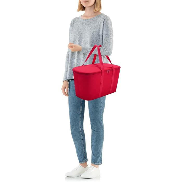 Термосумка-холодильник Reisenthel Coolerbag Mixed Dots Chilli Red, спортивна, 44,5x24,5x25 см