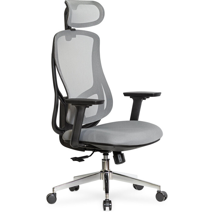 Крісло Mealux Flow Fabric Grey (арт. HF-B30 F/G)