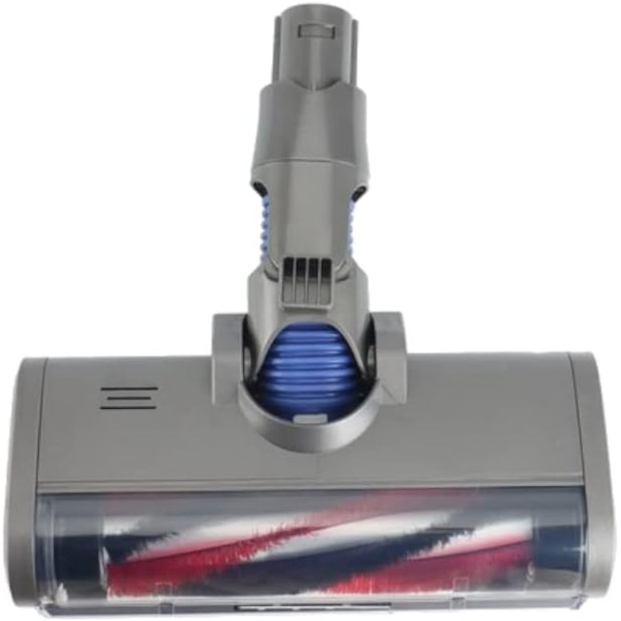 LED турбощітка Trade-Shop для пилососів Dyson V6/DC45/DC58/DC59/DC61/DC62/DC74, електрична насадка-щітка з м'яким роликом