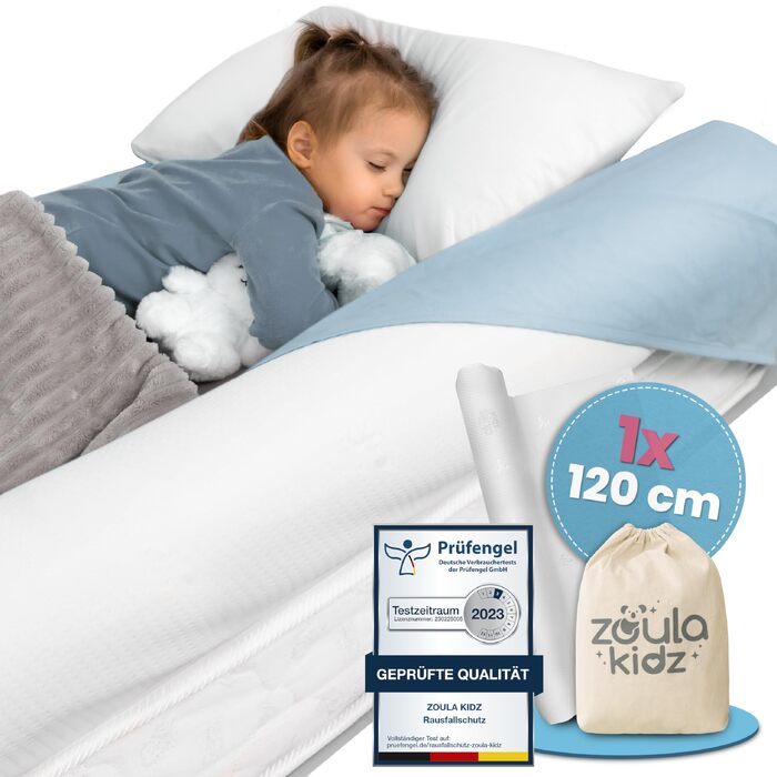 Подушка для годування Zoula Kidz® надувна, компактна - Stillmond Mondkissen для подорожей, з бавовняним чохлом OEKO-TEX, регульована висота, 120 см