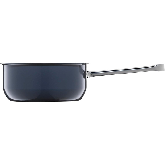 Каструля WMF Fusiontec Essential, 16 см, 1,3 л, без кришки, нержавіюча сталь, індукційна, з високотехнологічної кераміки, стійка до подряпин, без покриття, темно-синя, Made in Germany