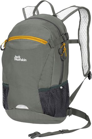 Рюкзак Jack Wolfskin Velocity 12 унісекс для велоспорту, 12 л, зелений Gecko, універсальний розмір