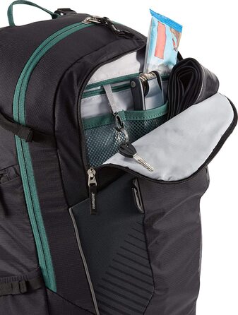 Чоловічий велосипедний рюкзак Deuter Trans Alpine 30 л, чорний