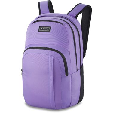 Рюкзак Dakine Campus 25L унісекс для школи, подорожей та ноутбука, водовідштовхуючий, поліестер (Фіолетовий, Квітковий принт)