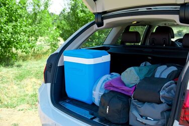 Термобокс Campingaz Icetime Plus, 30 л, синій, для пікніка та подорожей