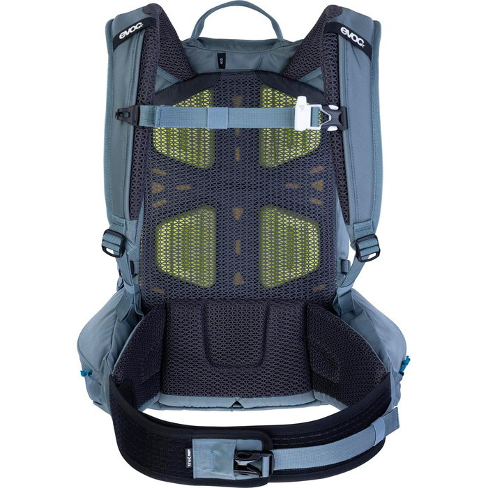 Рюкзак EVOC Explorer Pro 26 л сталевий, з системою вентиляції спини, поясом Airo Flex, відділенням для питної системи та дощовиком – якісний міський та туристичний рюкзак
