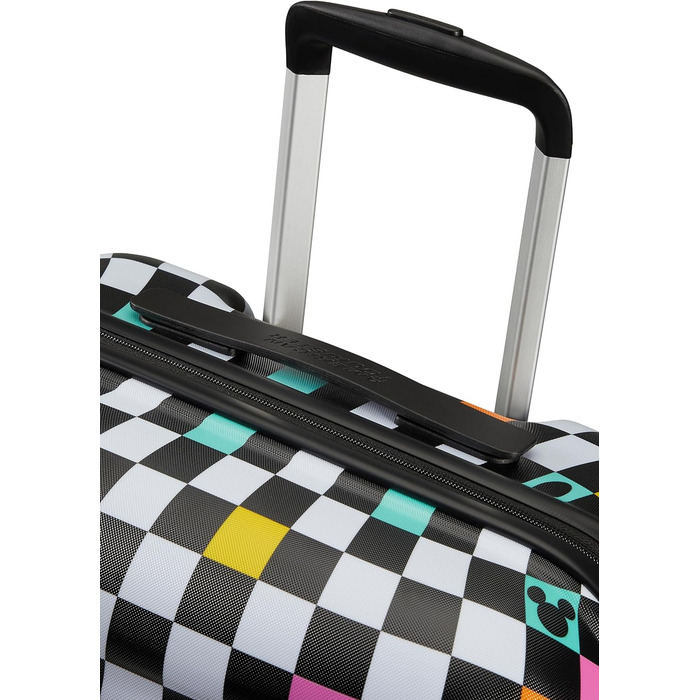 Валіза American Tourister Wavebreaker Disney Mickey Check 77 см, 96 л, багатокольорова, спінер