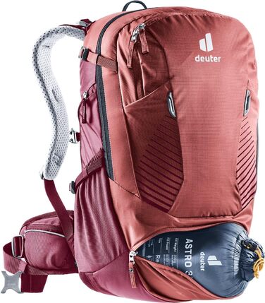 Жіночий велосипедний рюкзак Deuter Trans Alpine 28 SL Caspia-maron, 28 л