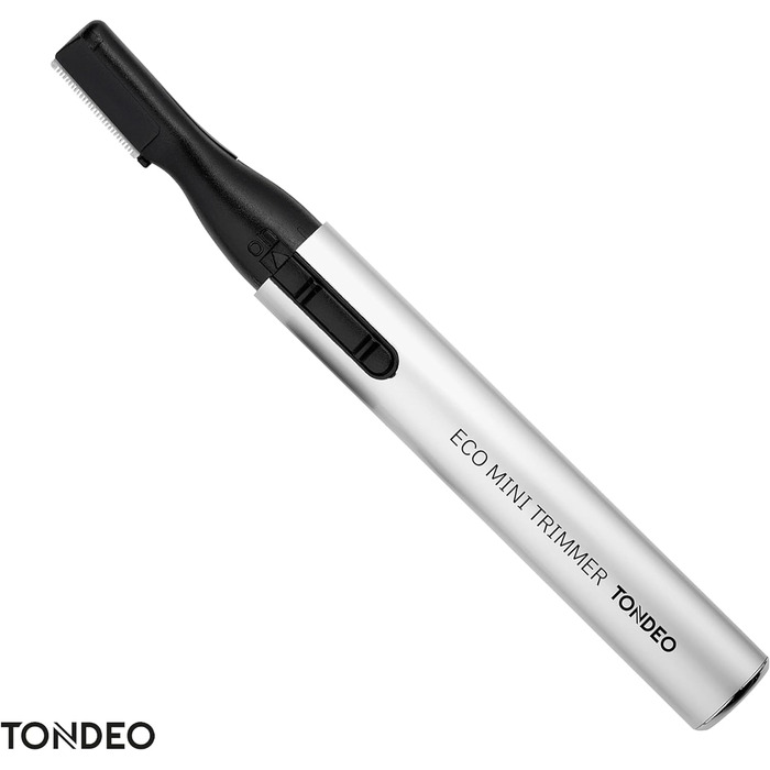 Тример для стрижки волосся TONDEO ECO MINI SILVER для брів, вух та носа