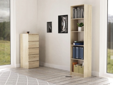 Стелаж TopEshop 50 x 182 x 30 см, дуб сонома