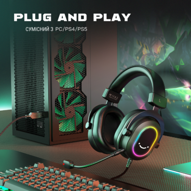 Гарнітура Fifine RGB H6
