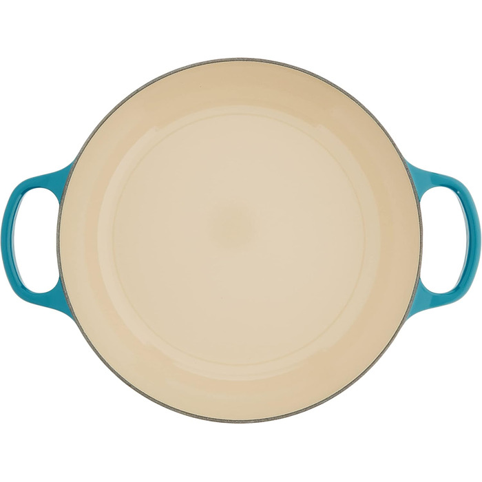 Гусятниця Le Creuset Signature з чавуну, кругла, 30 см, 3,5 л, для всіх типів плит (індукція), колір Deep Teal