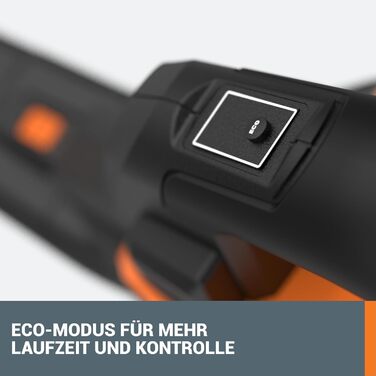 WORX WG505E Trivac: електроприлад 3-в-1 - повітродувка, пилосос та мульчер. Потужність 3000 Вт, швидкість повітря 335 км/год, об'єм всмоктування 600 м³/год, з мішком для збору листя 45 л.