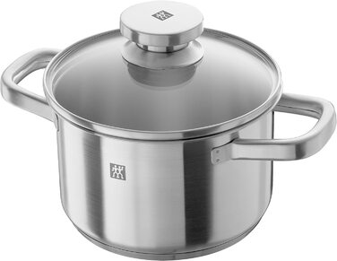 Набір каструль ZWILLING Joy 4 предмети, нержавіюча сталь, з кришками, для індукційних плит