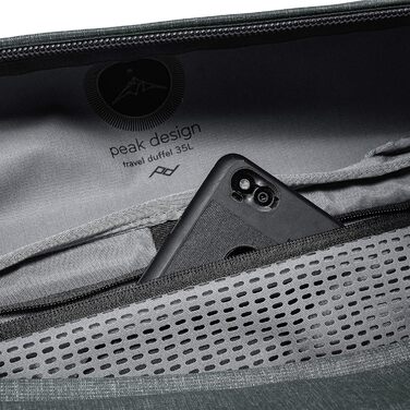 Дорожня сумка Peak Design Travel Duffel 35л, сіро-зелена, для подорожей і фототехніки, універсальний розмір