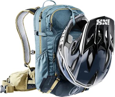 Велосипедний рюкзак Deuter Attack 20 з протектором, 20 л, Atlantic-Desert