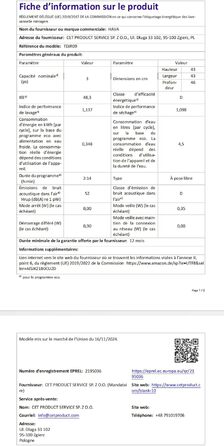 HAVA 2025  настільнапосудомийна машина з водяним пом'якшувачем, підвищеною енергоефективністю, 8 програмами, захистом від дітей, відкладеним стартом, без встановлення