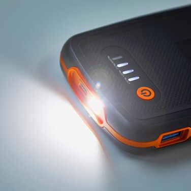 Osram BATTERYstart 400: Літієвий пусковий пристрій 2000A 12V з Powerbank для бензинових та дизельних двигунів (до 8л/4л), 16800mAh