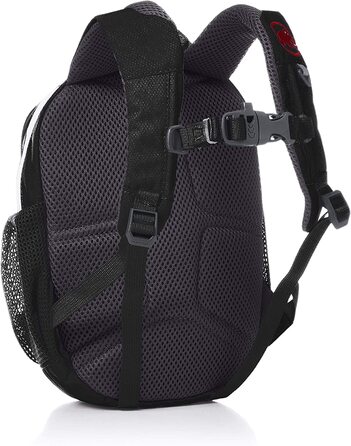 Дитячий рюкзак Mammut First Zip 4 л, чорний/червоний, 28x15x22 см