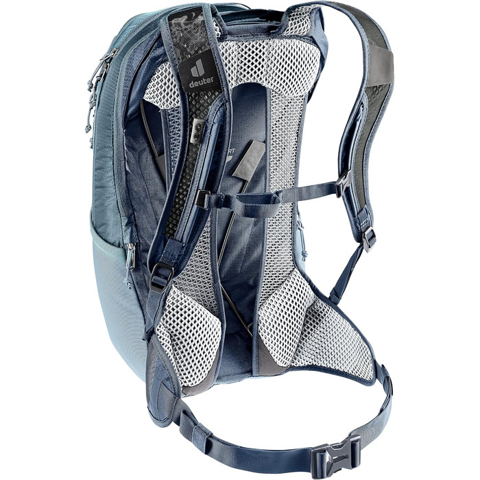 Велосипедний рюкзак Deuter Race Air 14+3 л, Atlantic-Ink, легкий, вентиляція спини