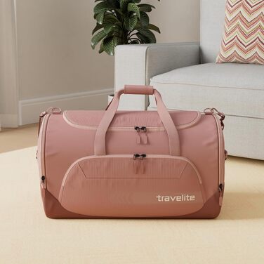 Дорожня сумка Travelite Kick Off L, 60 см, 73 л, велика спортивна сумка для подорожей, колір Rosé