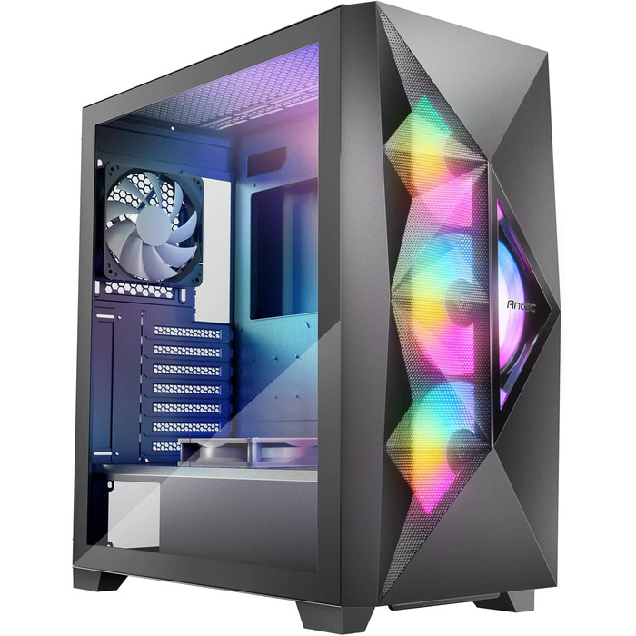 Корпус для ПК Antec DF800 Flux ATX, 2xUSB2.0, 1xUSB3.0, без блока живлення