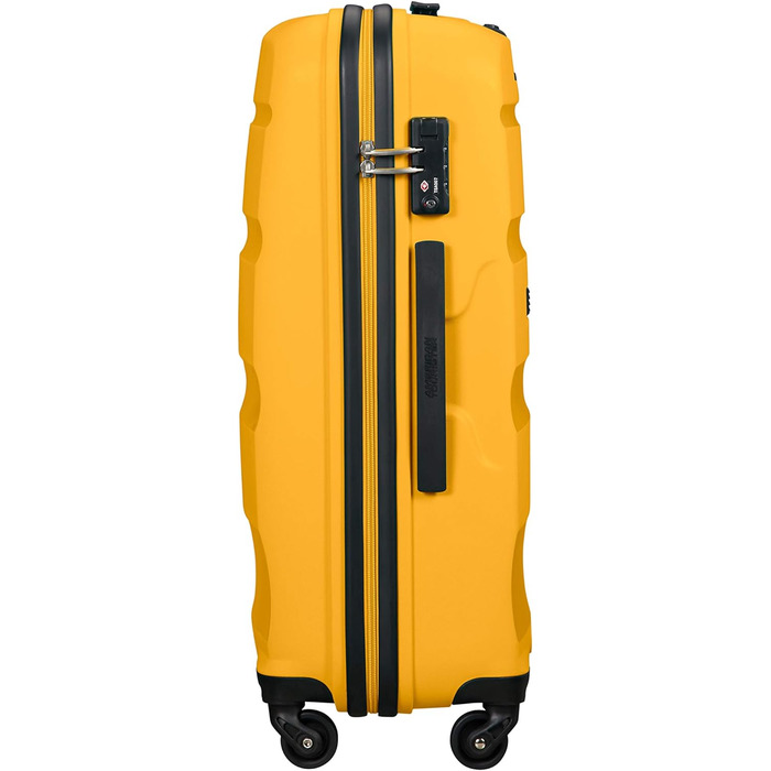 Валіза American Tourister Bon Air Spinner жовта, розмір M, 66 см, 57.5 л, ручна поклажа