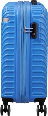Дорожня валіза American Tourister Mickey Clouds Spinner S, розширювана, 55 см, 38/45 л, синя (Mickey Tranquil Blue), ручна поклажа